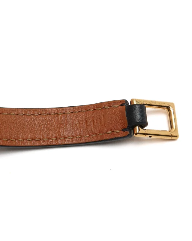 Hermès Rivale Double Tour Bracelet in Leather from A Retro Tale, photo 7 of 7