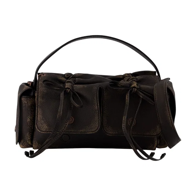Acne Studios Multipocket Shoulder Bag — Brown Calfskin in Brown Calfskin from HEWI