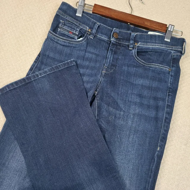 Diesel Lowleeh Low Rise Slim Bootcut Jeans Womens 28x32 Dark Wash Flare 0814w in blue Denim from Poshmark
