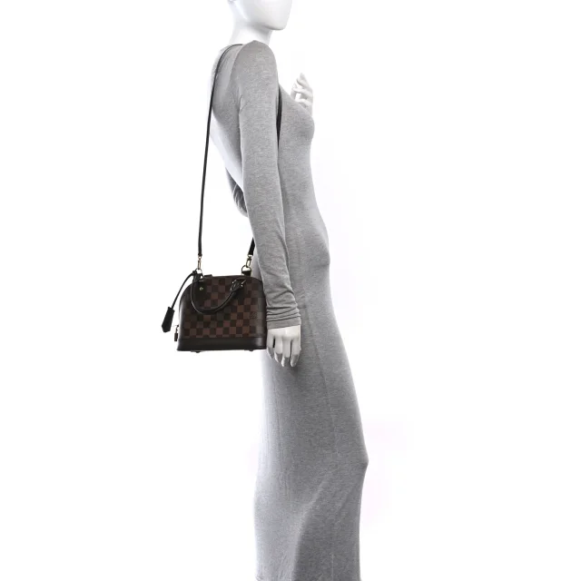 Louis Vuitton Damier Ebene Alma BB in Brown Coated canvas from FASHIONPHILE, photo 3 of 10