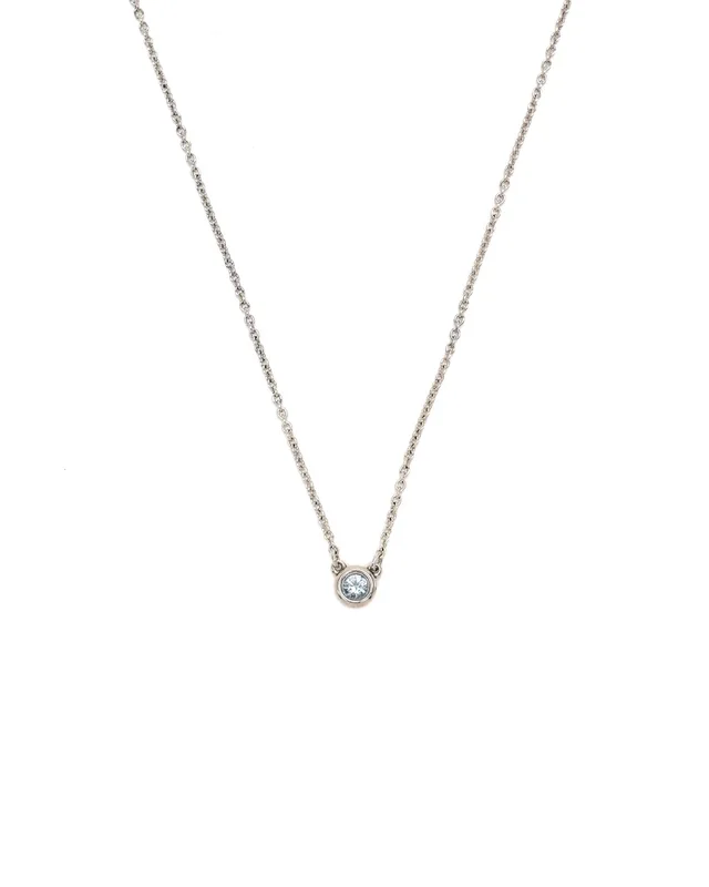 Tiffany & Co. By The Yard Aquamarine Necklace from A Retro Tale
