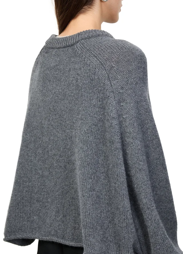 LISA YANG Karine cashmere sweater in Grey 100% cashmere, photo 5 of 6 from 24S (US)