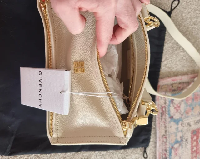 Givenchy Cream Leather Pandora Bag in White Leather from HEWI, photo 5 of 5