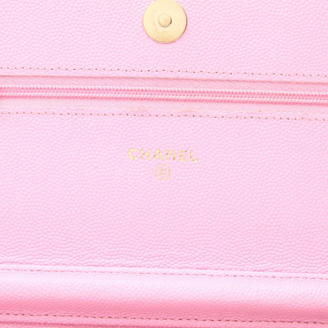 Chanel ‘Wallet on Chain’ shoulder bag in Pink Caviar leather from Collector Square, photo 3 of 4