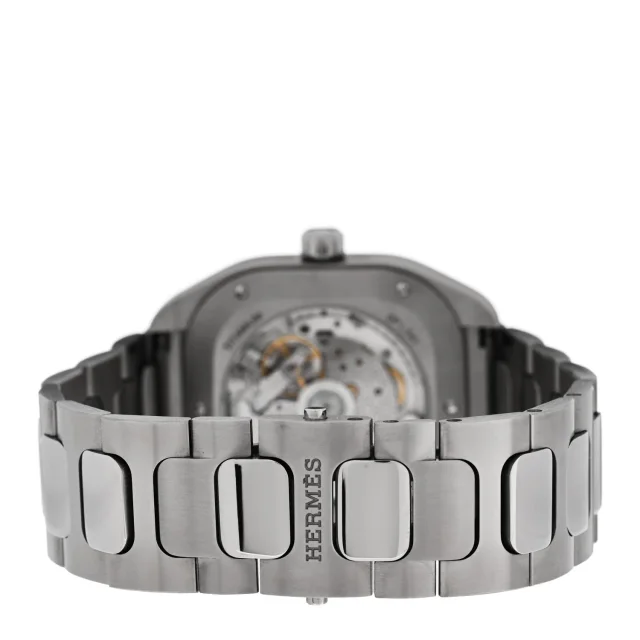 Hermès Titanium 39mm H08 Automatic Watch in Satin from FASHIONPHILE, photo 3 of 5
