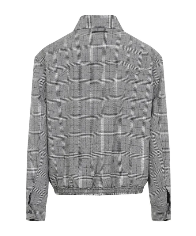 Marni Zip-Up Checked Jacket, photo 2 of 4 from SENSER