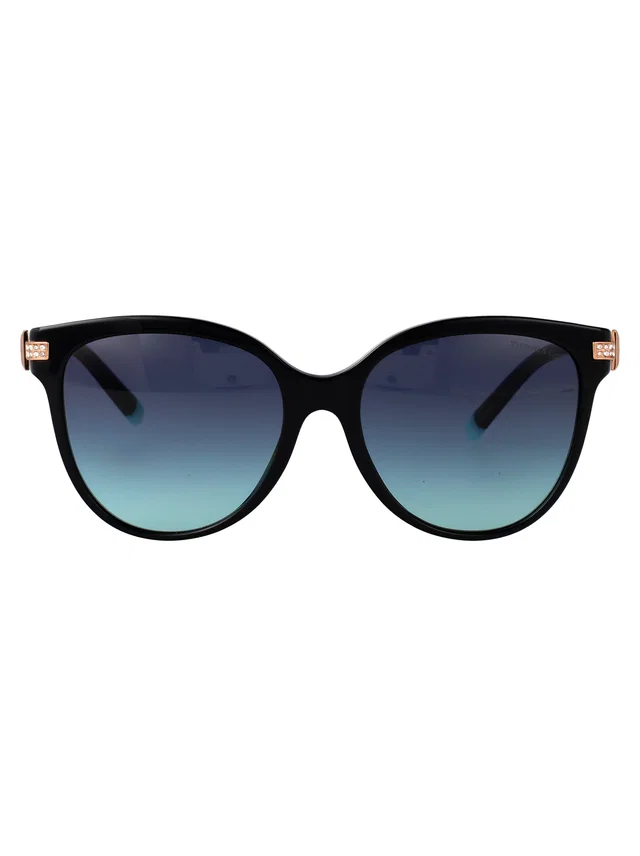 Tiffany & Co. 0tf4193b Gradient Lens Sunglasses — Black Acetate in Black from HEWI