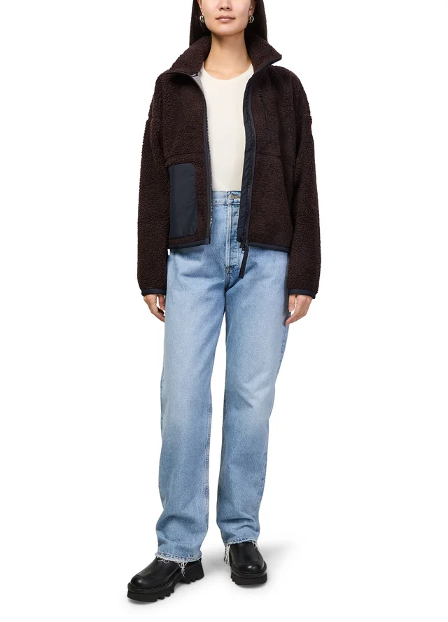 CANADA GOOSE Simcoe zipped jacket in Beige Outer: 52% wool, 39% polyester, 5% polyamide, 4% others, back: 100% lyocell, photo 6 of 6 from 24S (US)