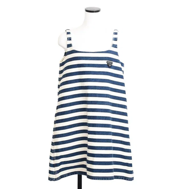Prada Dress Blue in Blue Denim from The Reluxe