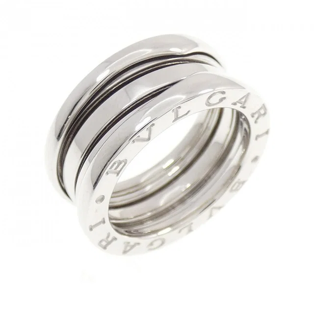 Bvlgari B.zero1 Band Ring White Gold in White from The Reluxe