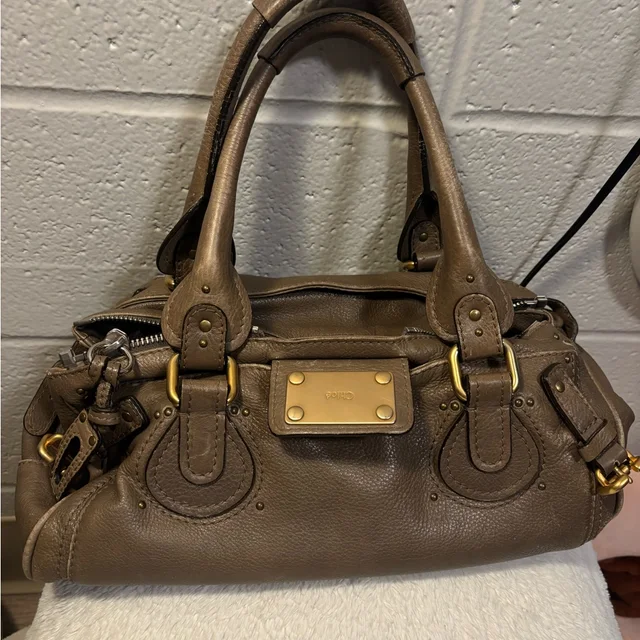 Chloé Paddington Color in brown|red from Poshmark