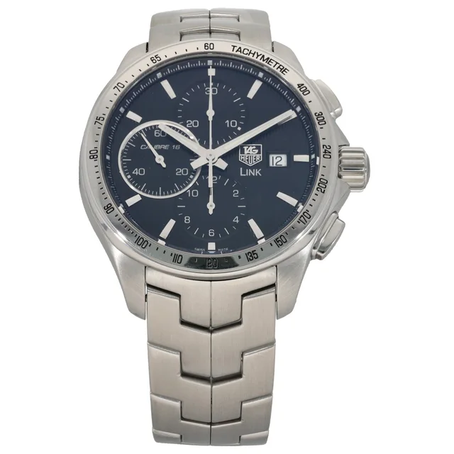 TAG Heuer Link CAT2010 43mm Stainless Steel Watch from H&T