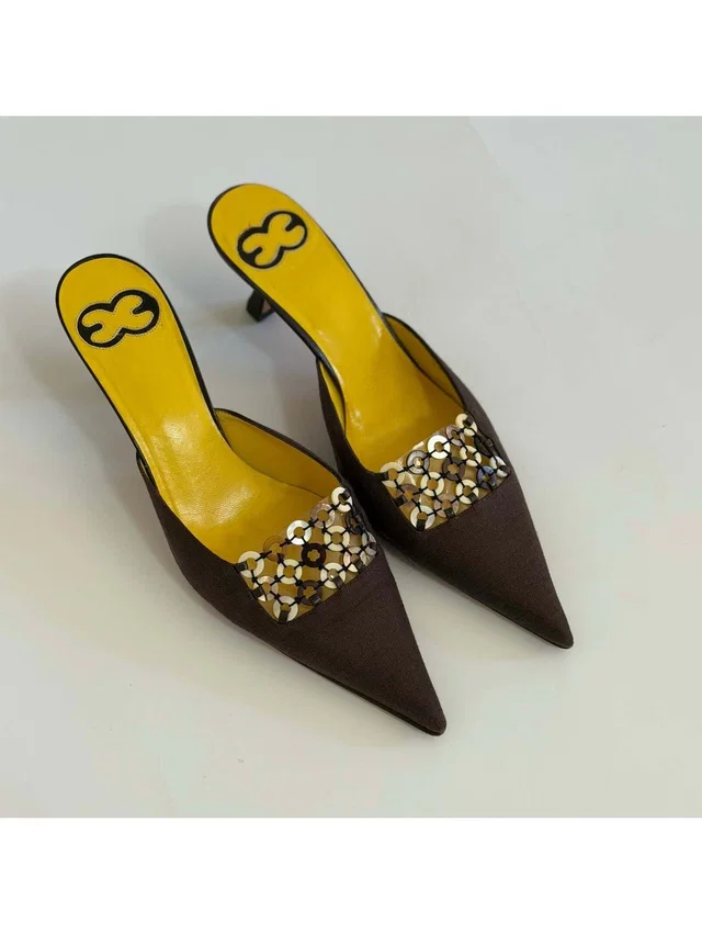 Escada shoes in brown|red from Poshmark