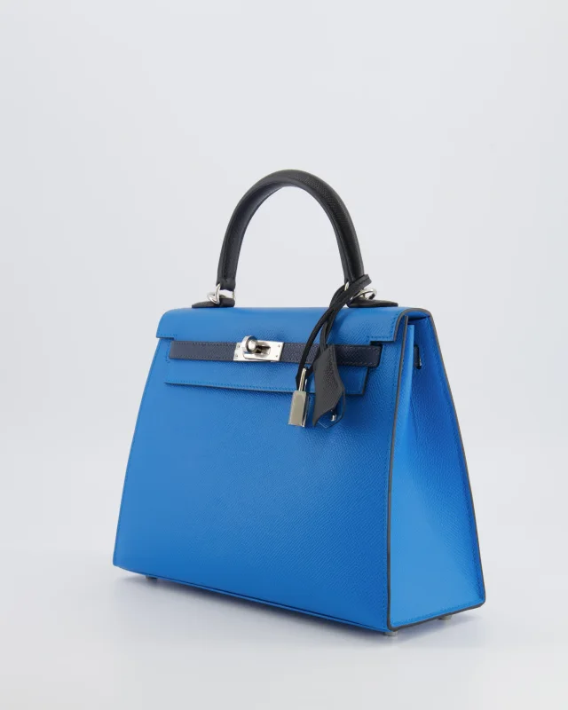 Hermès Kelly II Tricolour 25 Sellier Bag in Black Epsom leather from Sellier, photo 5 of 21