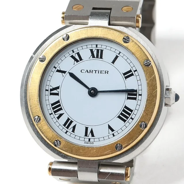 Cartier Santos Vendome 32mm c. 1990 Quartz Watch from A Retro Tale, photo 2 of 2