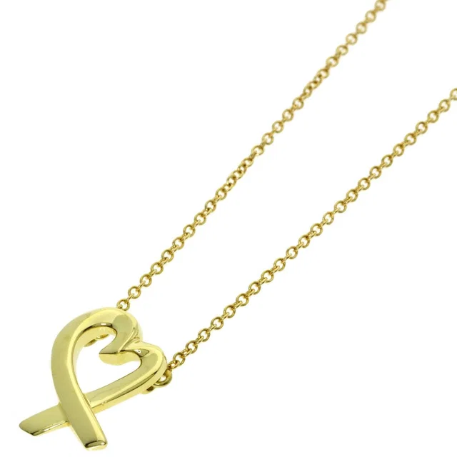 Tiffany & Co. Loving Heart Necklace 18K Yellow Gold in Yellow from The Reluxe