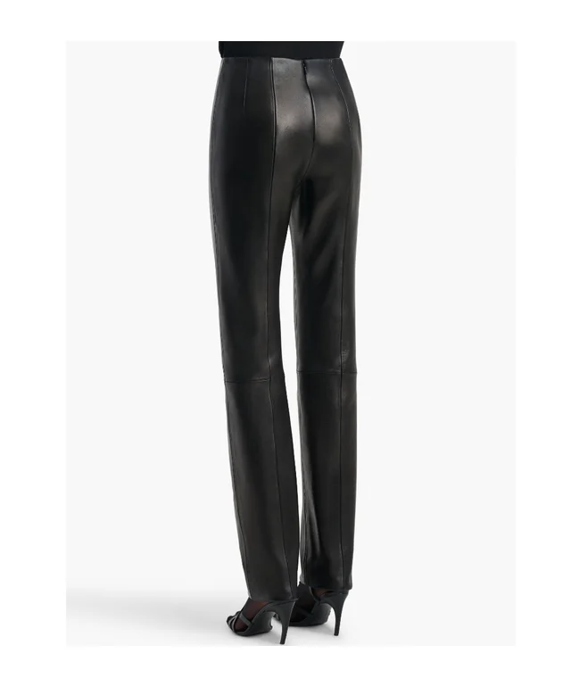 Khaite High-Rise Straight-Leg Pants, photo 2 of 4 from SENSER