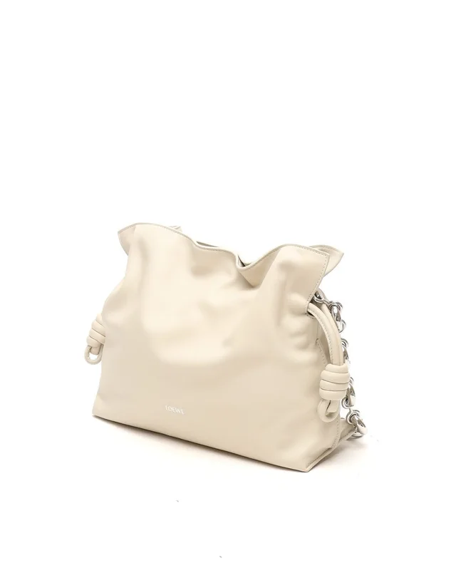 Loewe Medium Flamenco Clutch Bag in Suede from A Retro Tale, photo 2 of 8