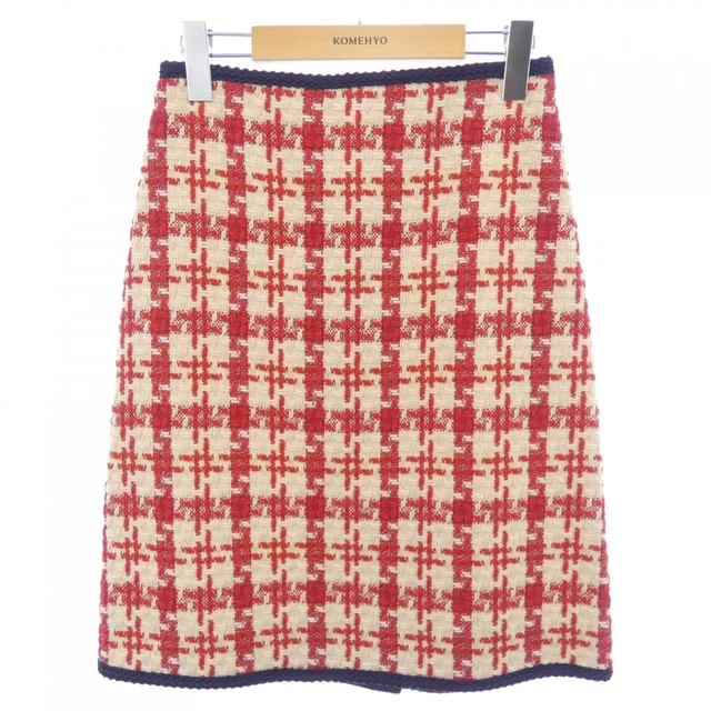 Gucci Skirt Beige in Beige from The Reluxe