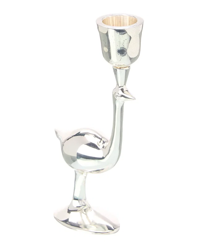 Jonathan Adler Silver Plated Candle Holder, image 1 of 1 from Rue La La