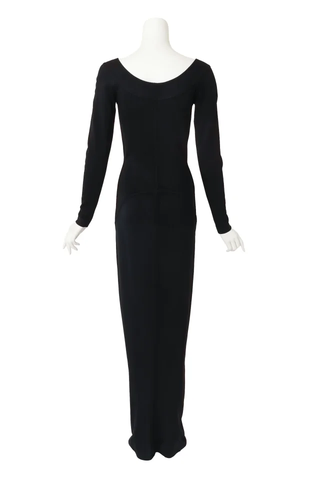 Alaïa 1990 F/W Knit Bodycon Gown in Nylon from Recess LA, photo 3 of 5