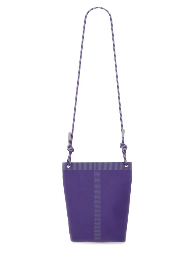 Moncler Amoeba Clutch — Purple Polyamide/nylon in Purple Nylon from HEWI