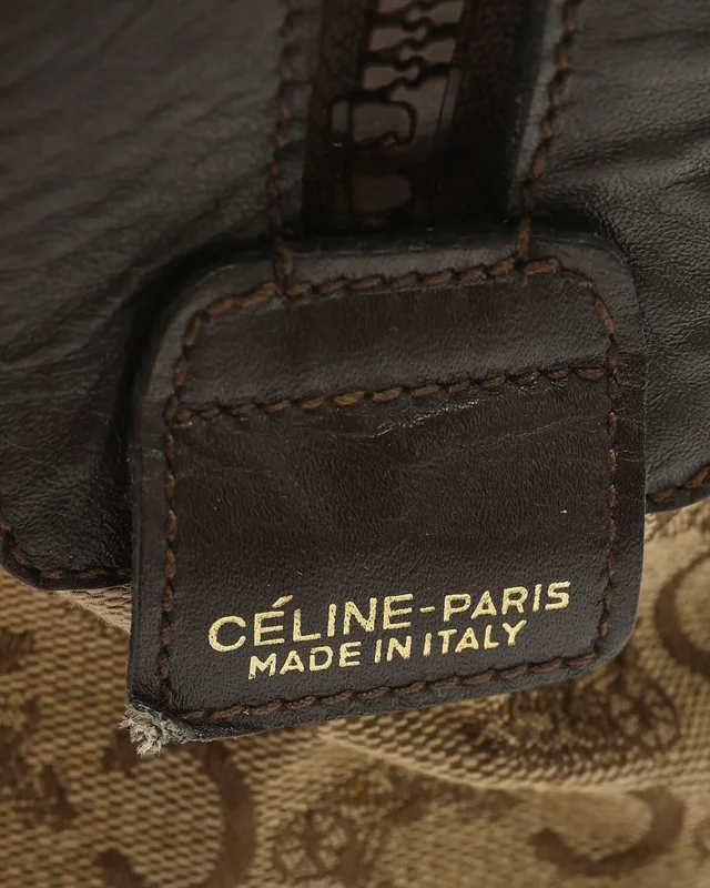 Celine Carriage Boston Bag in Canvas from A Retro Tale, photo 9 of 13