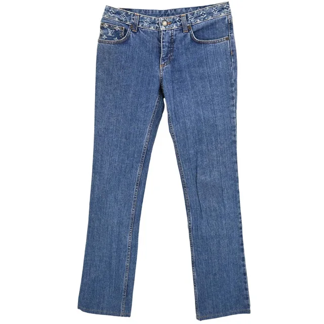 Louis Vuitton Denim Long Pants Blue #36 in Blue Denim from AMORE Vintage Tokyo