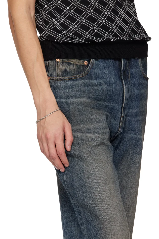 Emanuele Bicocchi Tiny French Rope Bracelet, photo 3 of 3 from SSENSE