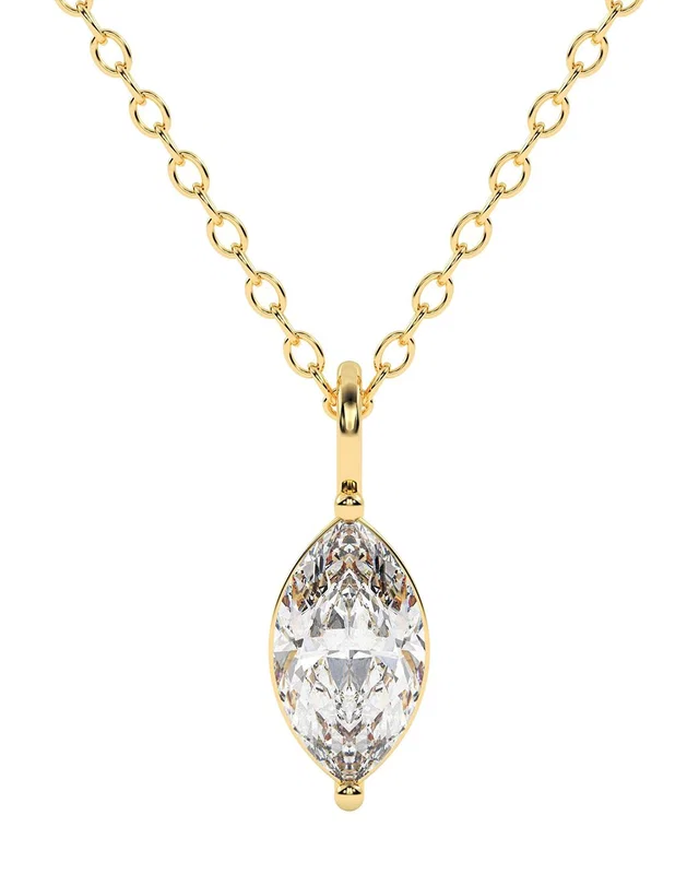 Lab Grown Diamonds 14K 1.00 ct. tw. Lab-Grown Diamond Necklace, image 1 of 1 from Rue La La
