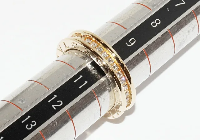 Bvlgari B.zero1 Au750 Diamond Ring Size 51 from LuxUness, photo 2 of 2