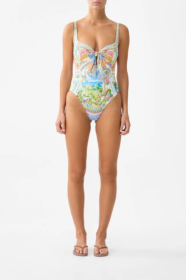 Camilla eBoutique SWEETHEART NECK ONE PIECE WITH TIE FRONT NAVÀS NOUVEAU from CAMILLA, photo 1 of 1