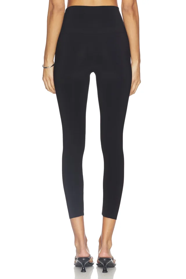 Norma Kamali x Lifestyle Cropped Legging in Black, photo 4 of 6 from REVOLVE (Canada)