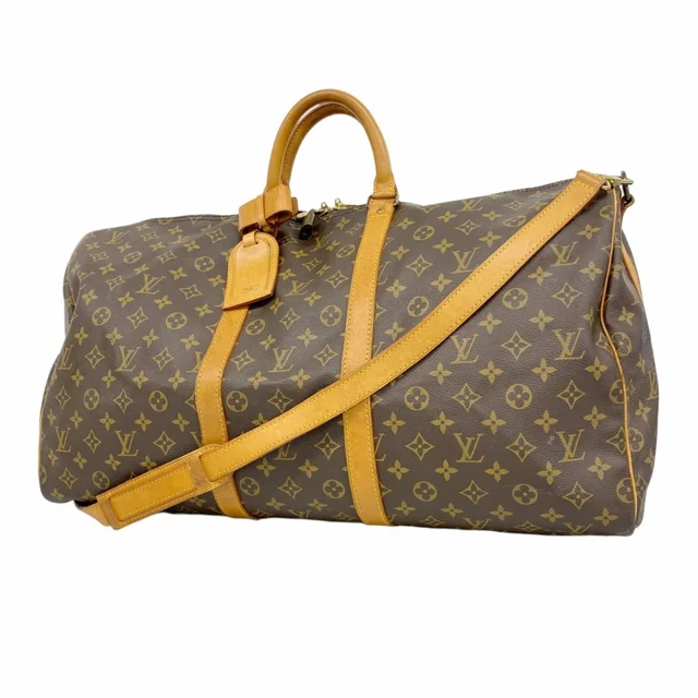 Louis Vuitton Keepall Bandouliere 55 in Canvas from The Brand Collector