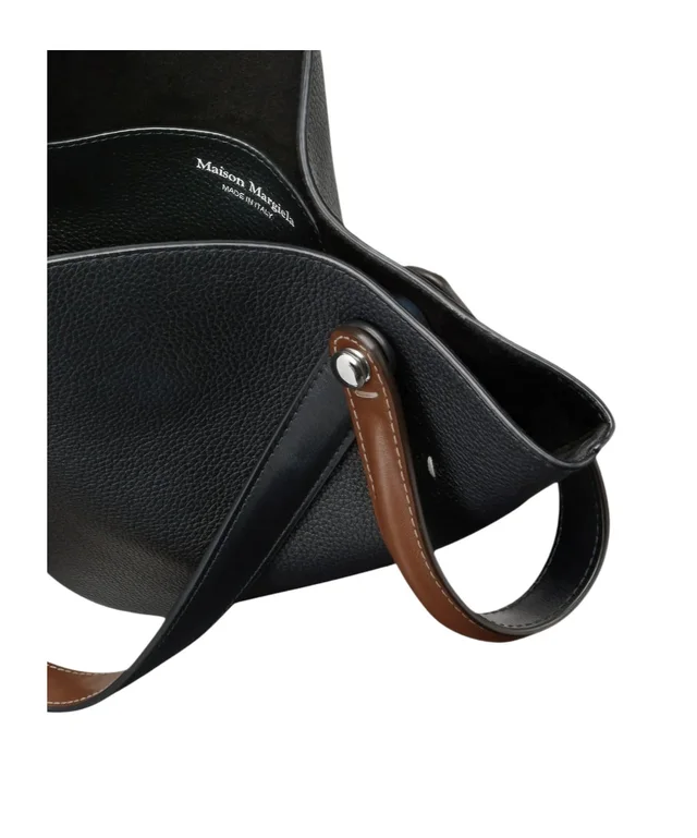 Maison Margiela Dress-age small leather tote bag, photo 5 of 5 from SENSER