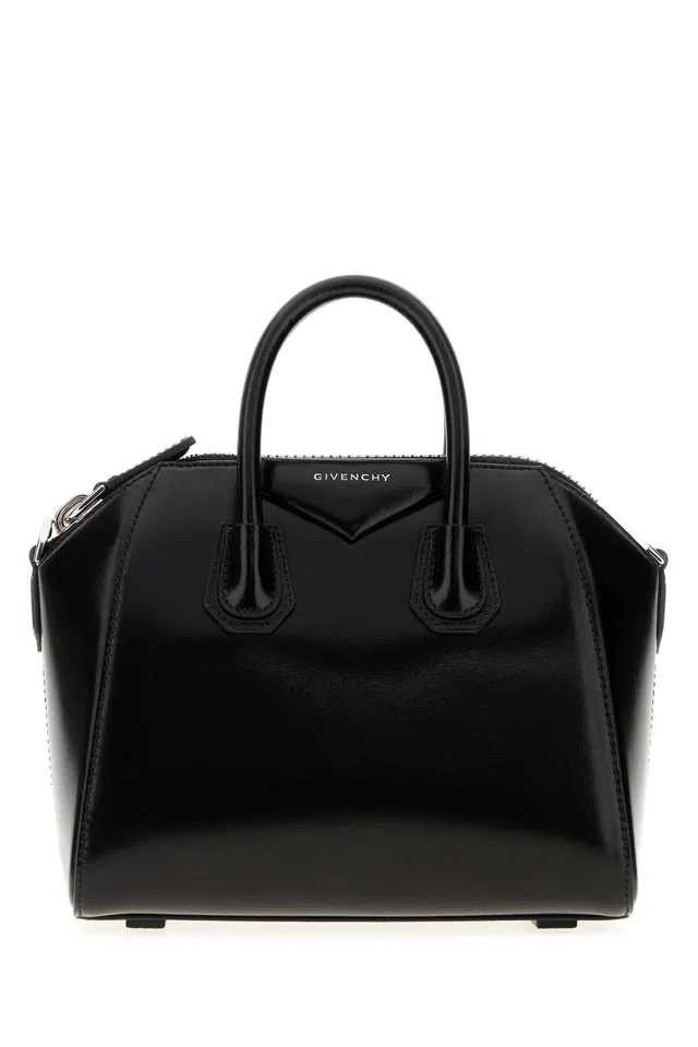 Givenchy Antigona Top Handle Bag — Black in Black Calfskin from HEWI