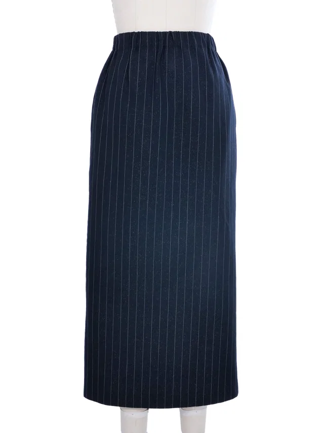 1998 Comme des Garcons Glitter Pinstripe Skirt from Arcade Vintage
