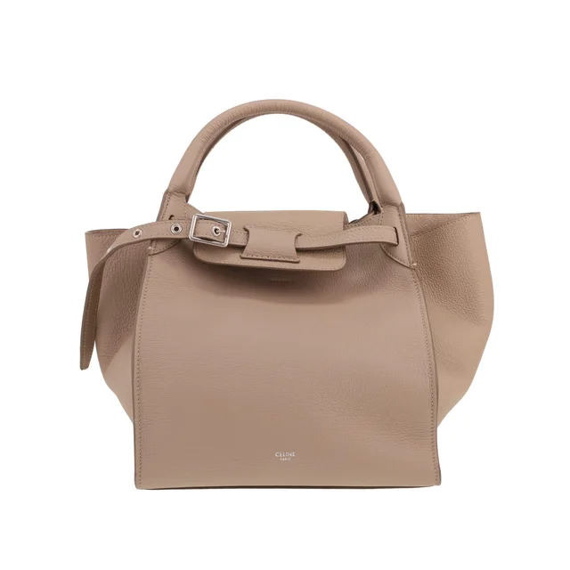 Celine handbag: Big Bag in taupe grained leather in Taupe Caviar leather from Collector Square, photo 2 of 3