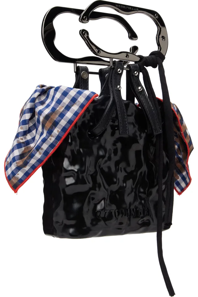 Ottolinger Black Signature Ceramic Bag, photo 2 of 4 from SSENSE