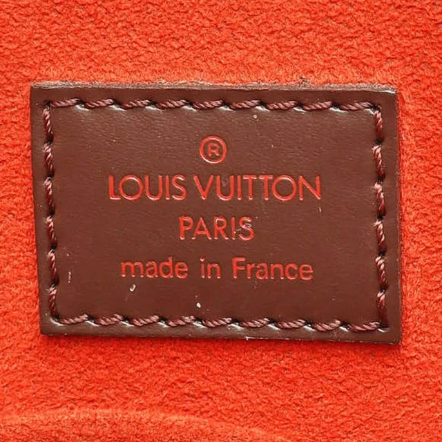 Louis Vuitton Damier Ebene Sac Plat Bag in Brown Canvas from A Retro Tale, photo 6 of 9