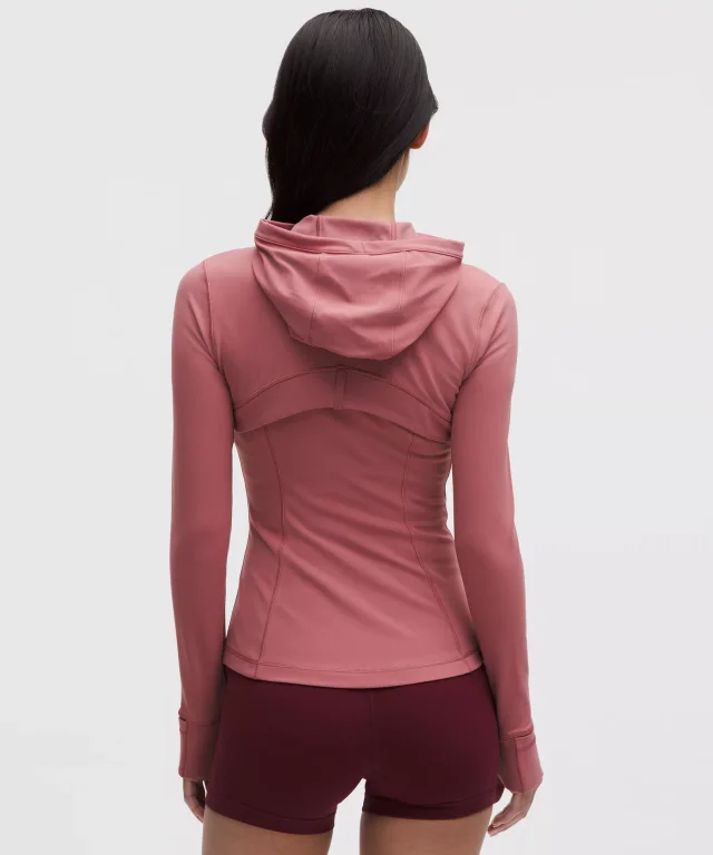 lululemon Define Hooded Jacket *Nulu in Dusk/Rose Gold/Rose Gold Nulu, photo 3 of 8 from lululemon