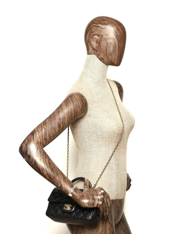 Chanel Classic Mini Top Handle Flap Bag from A Retro Tale, photo 10 of 10
