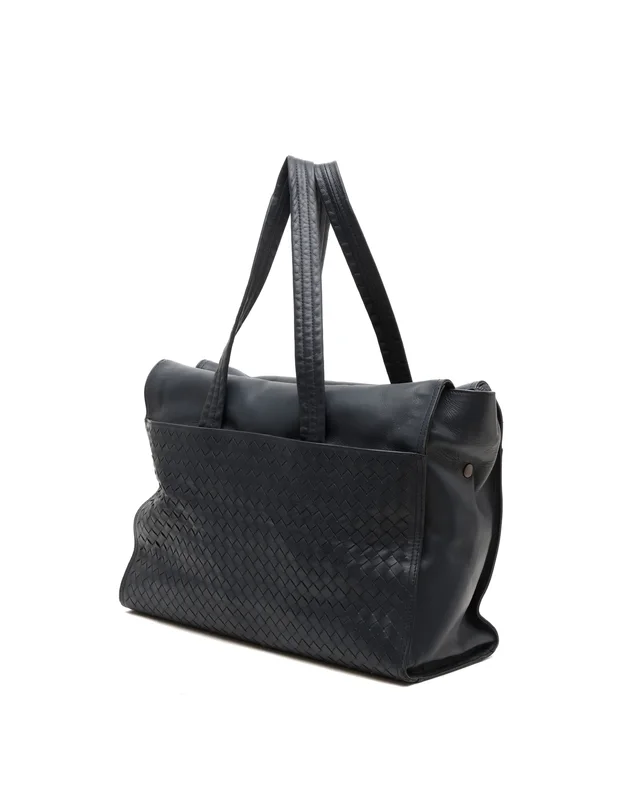 Bottega Veneta Intrecciato Weekender Bag in Woven leather from A Retro Tale, photo 3 of 7