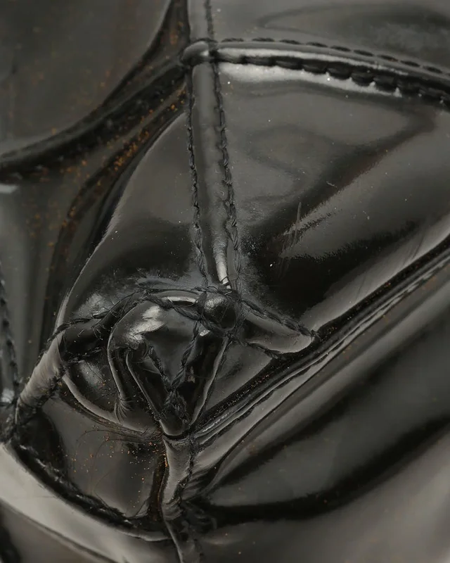 Chanel CC Quilted Hobo Bag in Patent leather from A Retro Tale, photo 6 of 11