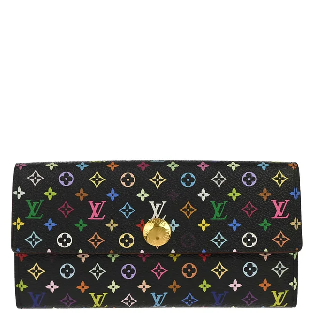 Louis Vuitton 2013 Multicolor Portefeuille Sarah Wallet M60444 in Multicolor Canvas from AMORE Vintage Tokyo