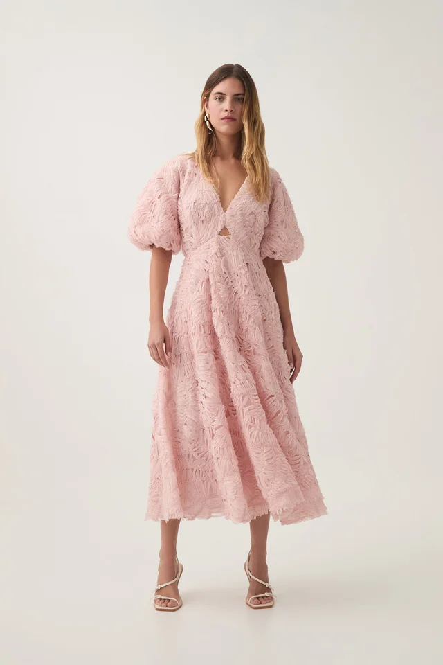 AJE Florential Textured Midi Dress from Aje, photo 1 of 1