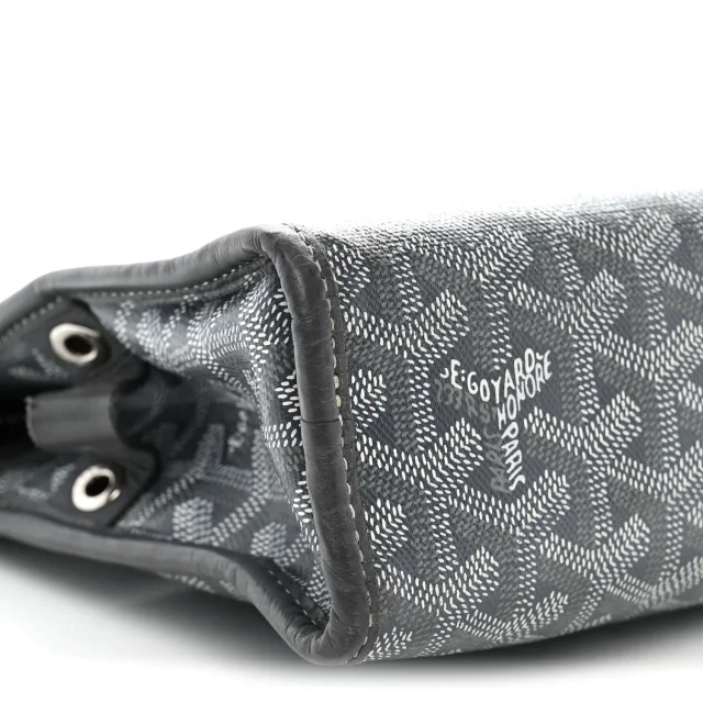 Goyard Goyardine Jouvence MM Toiletry Pouch Grey in Grey Coated canvas from FASHIONPHILE, photo 11 of 12