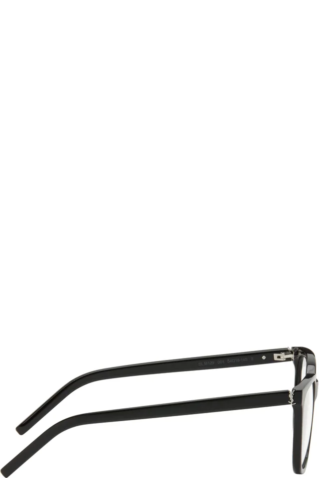 Saint Laurent Black SL M129 Glasses, photo 2 of 4 from SSENSE