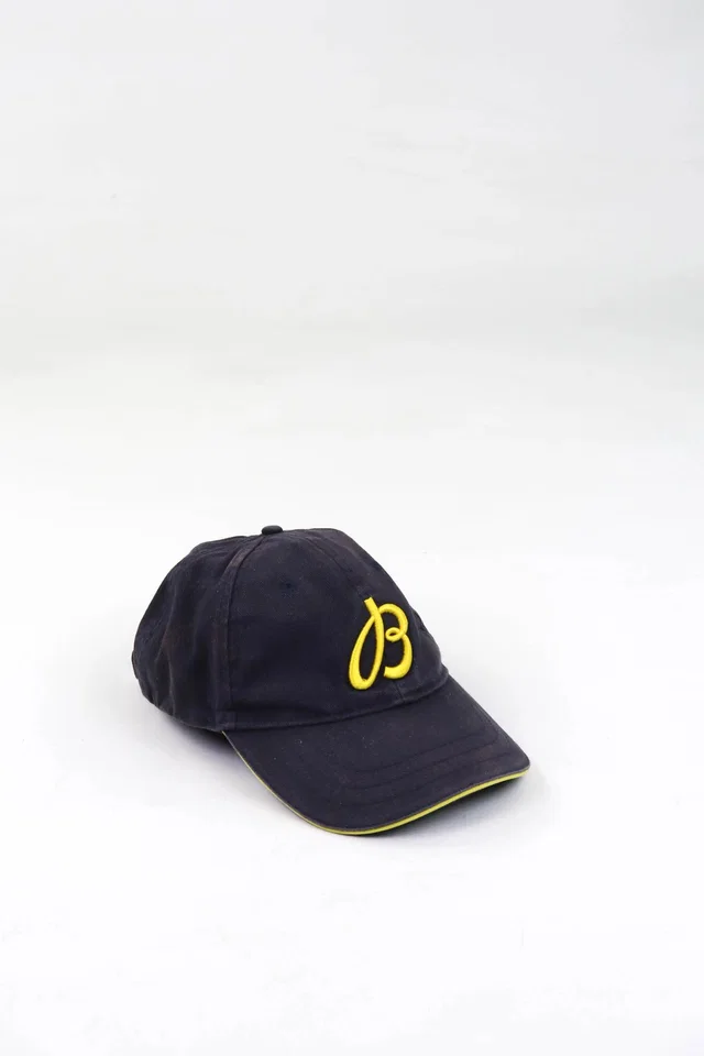 Breitling 00s Vintage Big Logo Sun Faded Navy Blue Cap in blue from Grailed