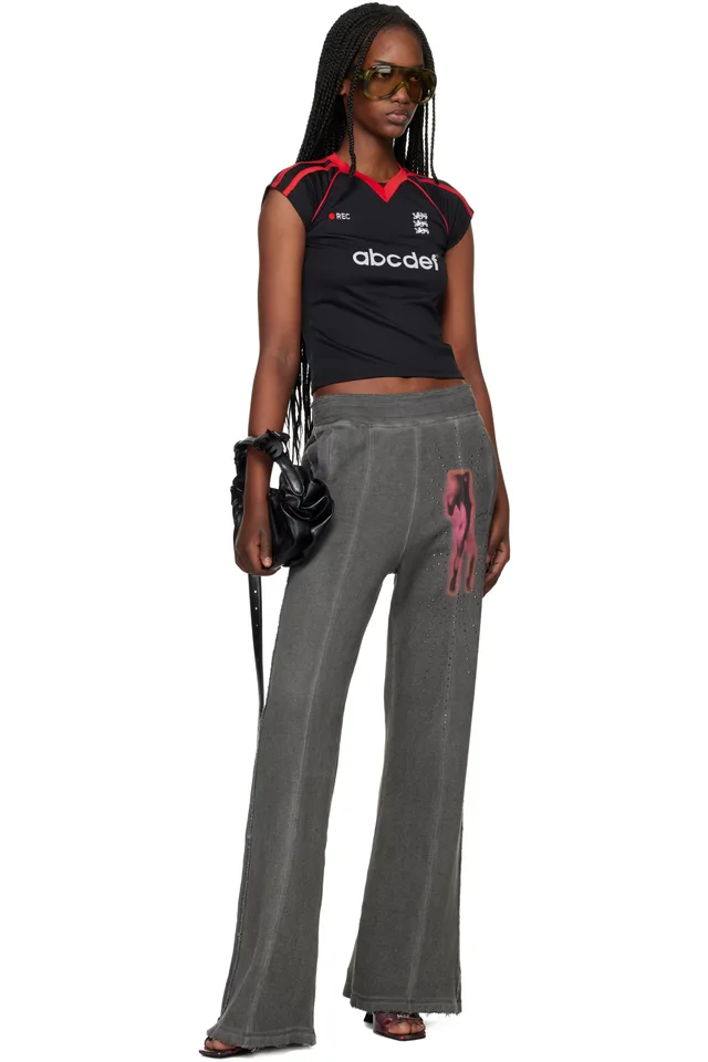 Diesel Gray P-Anta Trousers, photo 4 of 4 from SSENSE
